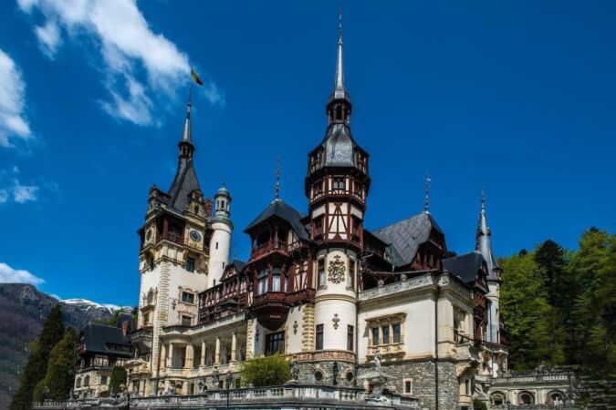 4. Visit Peles and Dracula's Castle in Romania