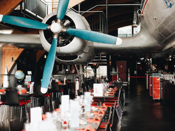 Runway 34: Airplane-Themed Restaurant