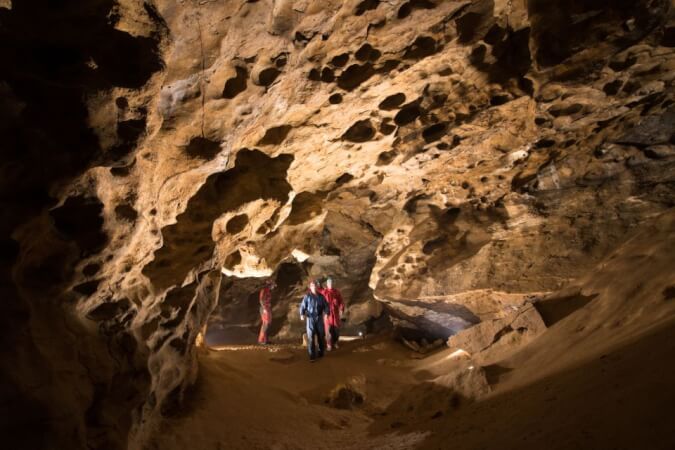 Adventure Caving Tour in Budapest