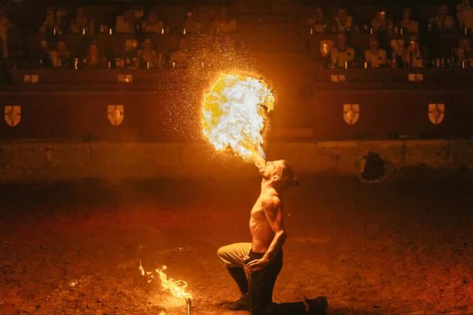 Castillo San Miguel Medieval Show with Dinner