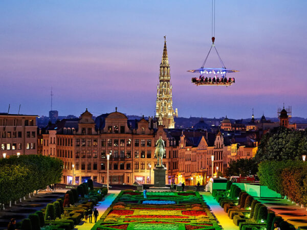 Dinner in the Sky, Brussels