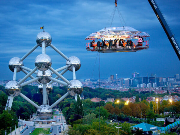 Dinner in the Sky, Brussels