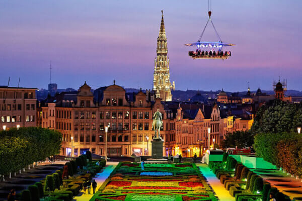 Dinner in the Sky, Brussels